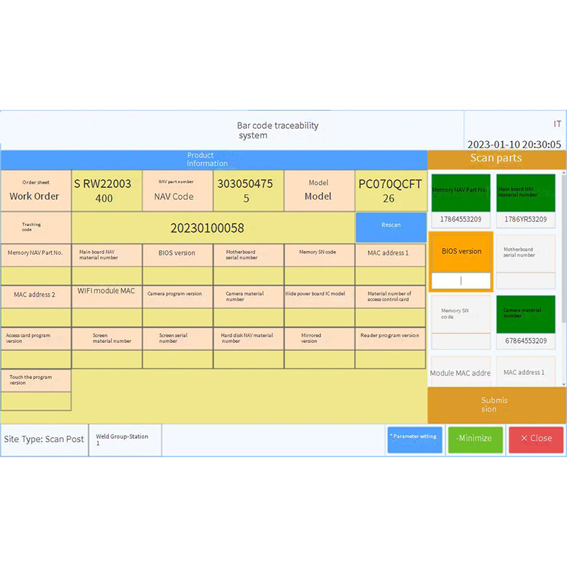 How can factory digital information management system help auto parts manufacturers achieve supply chain transparency?